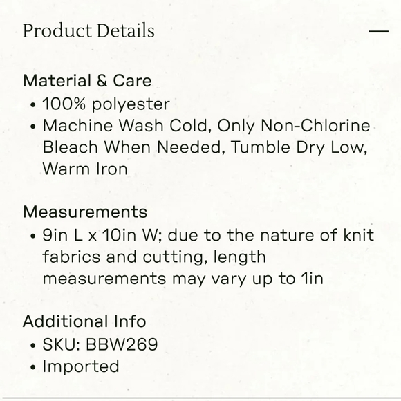 NWT Natural Life Boho Bandeau (Full Size) in Mocha Tulips - Picture 7 of 12